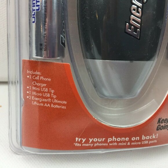 Energizer Energi To Go Portable Power Charger Mini & Micro USB For Cell Phones - Picture 2 of 8